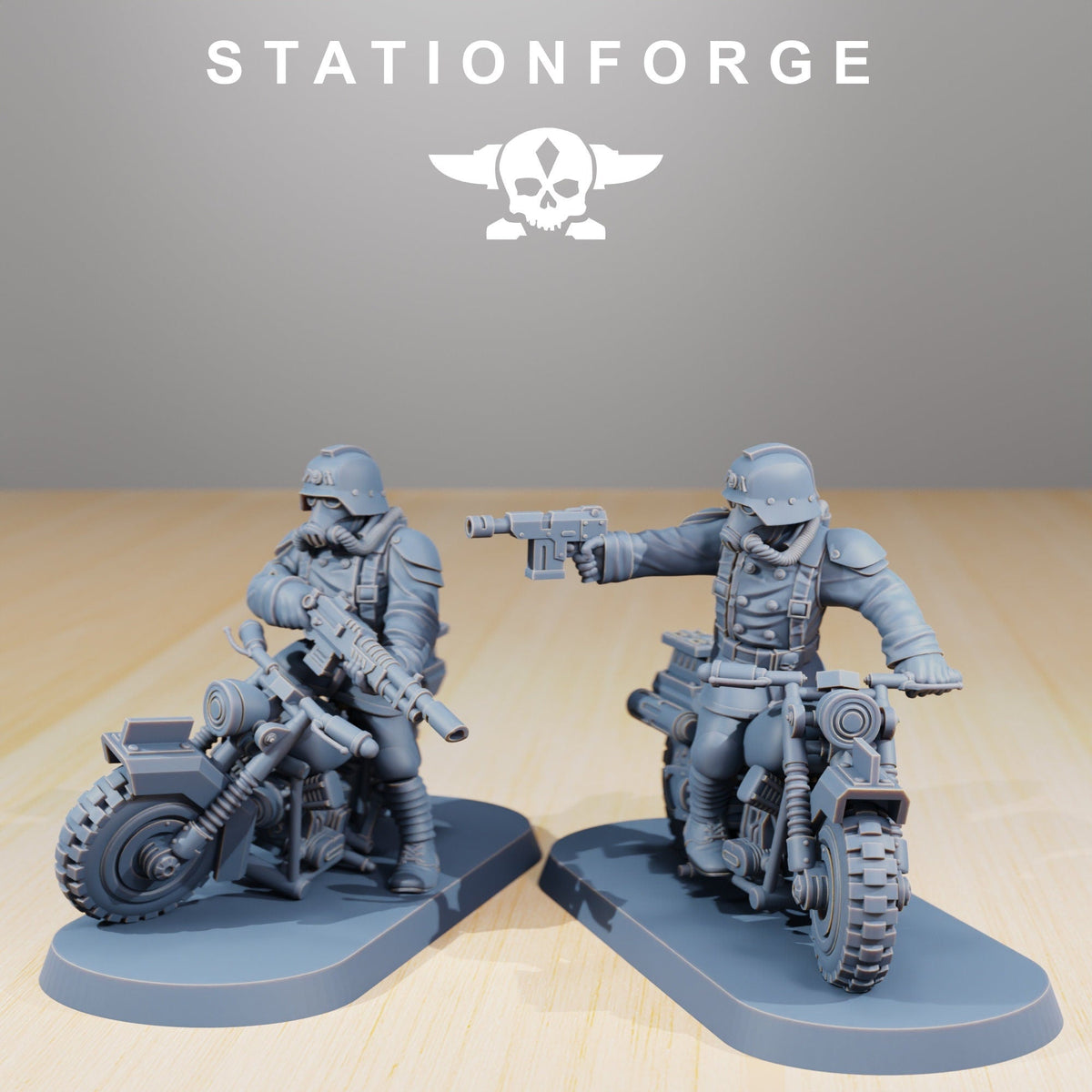 Grimguard Death Bikers - StationForge - Sigmarite Boutique