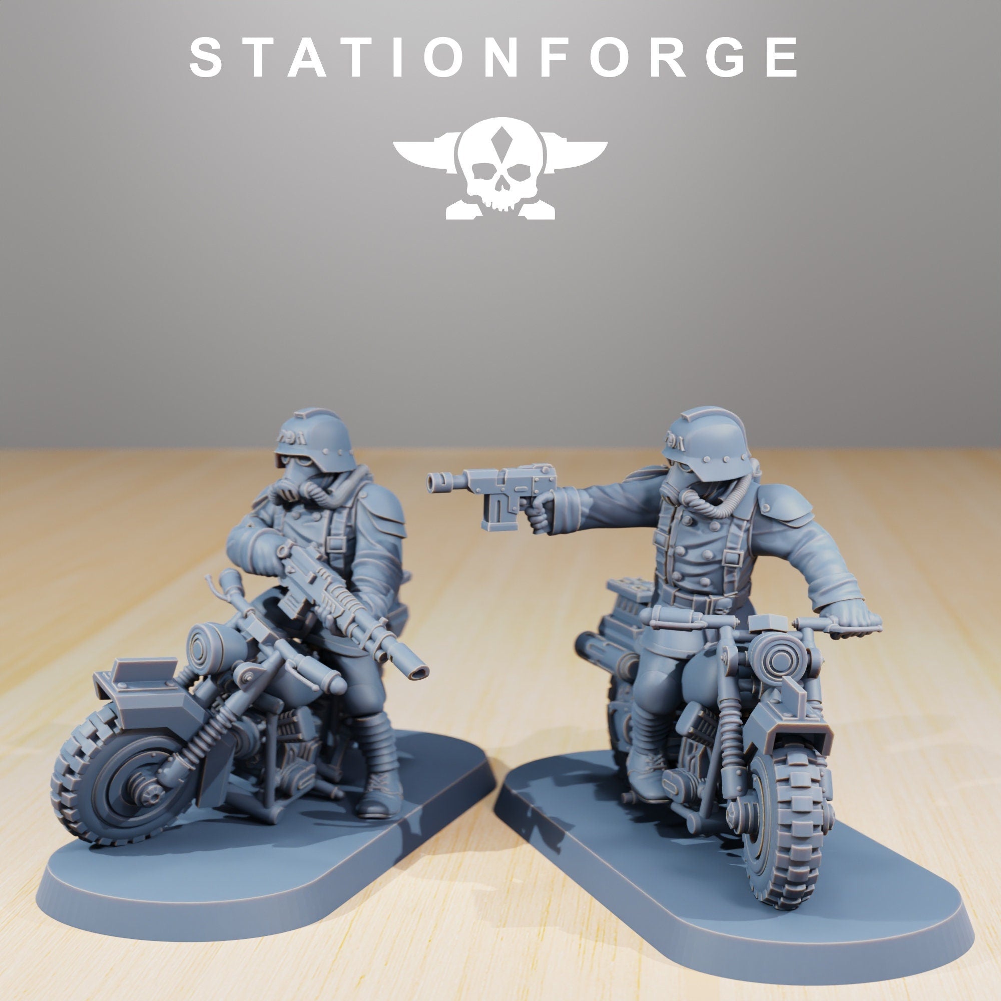Grimguard Death Bikers - StationForge - Sigmarite Boutique
