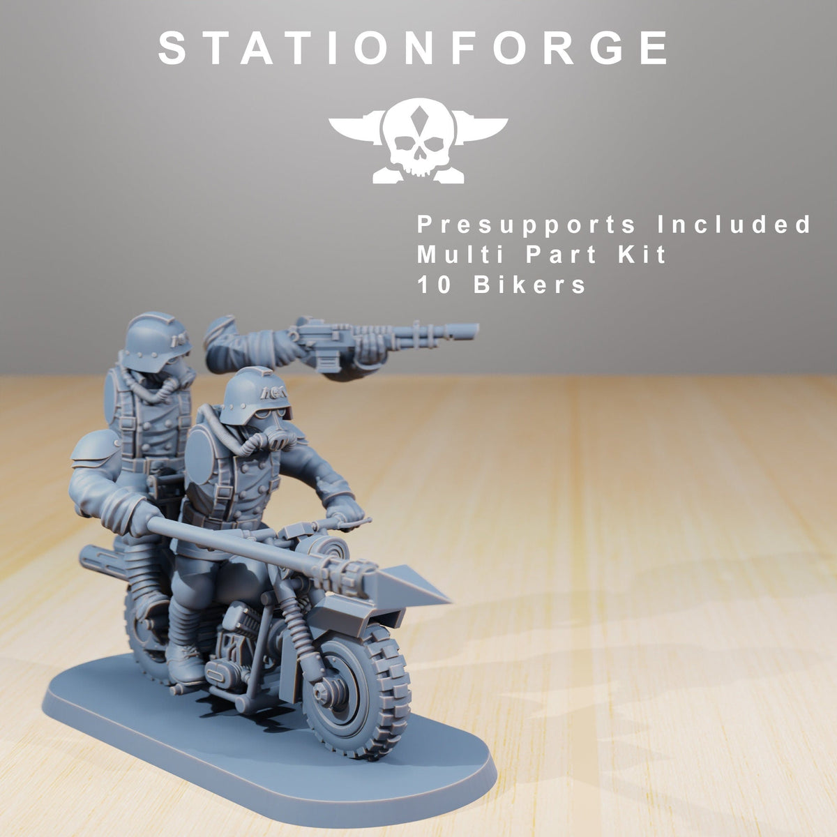 Grimguard Death Bikers - StationForge - Sigmarite Boutique
