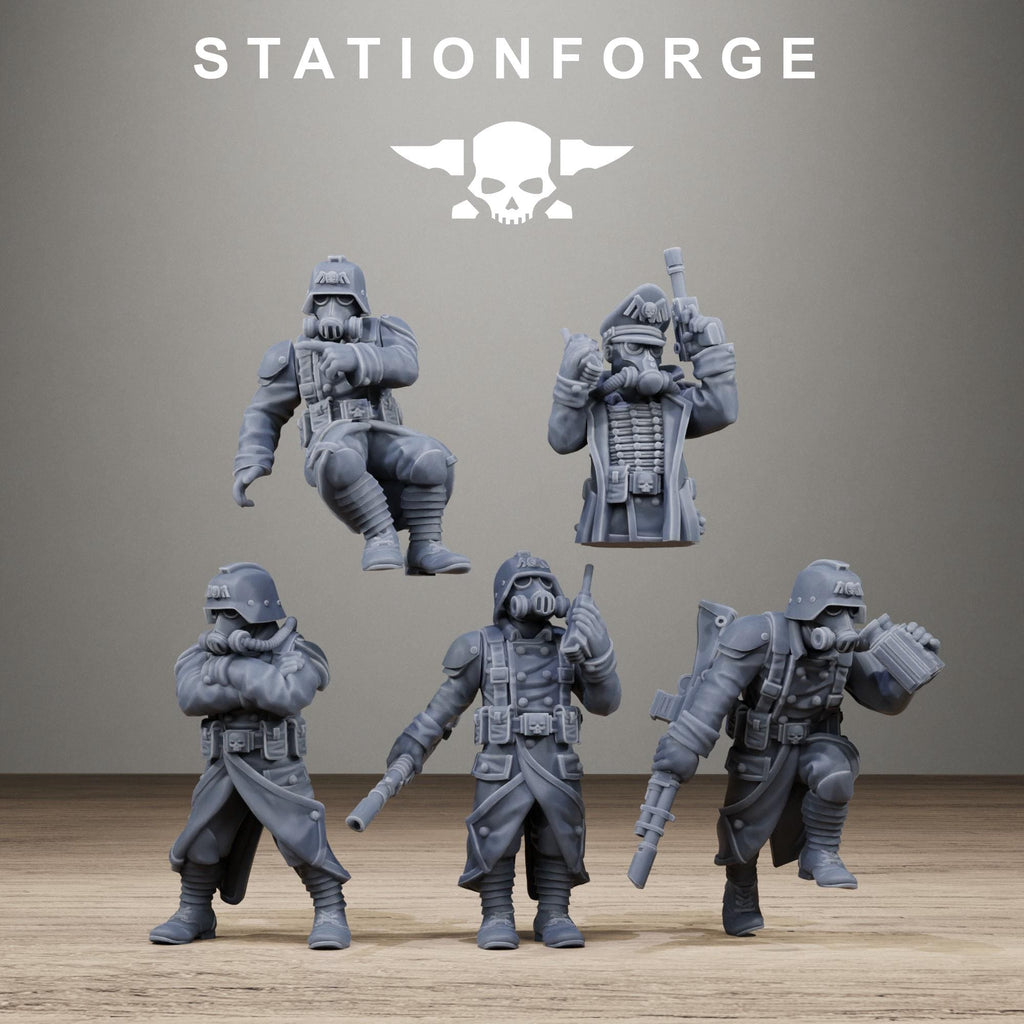 GrimGuard Iron Tank - Heavy Armored Vehicle Resin Miniature for SciFi Wargaming - Stationforge - Sigmarite Boutique