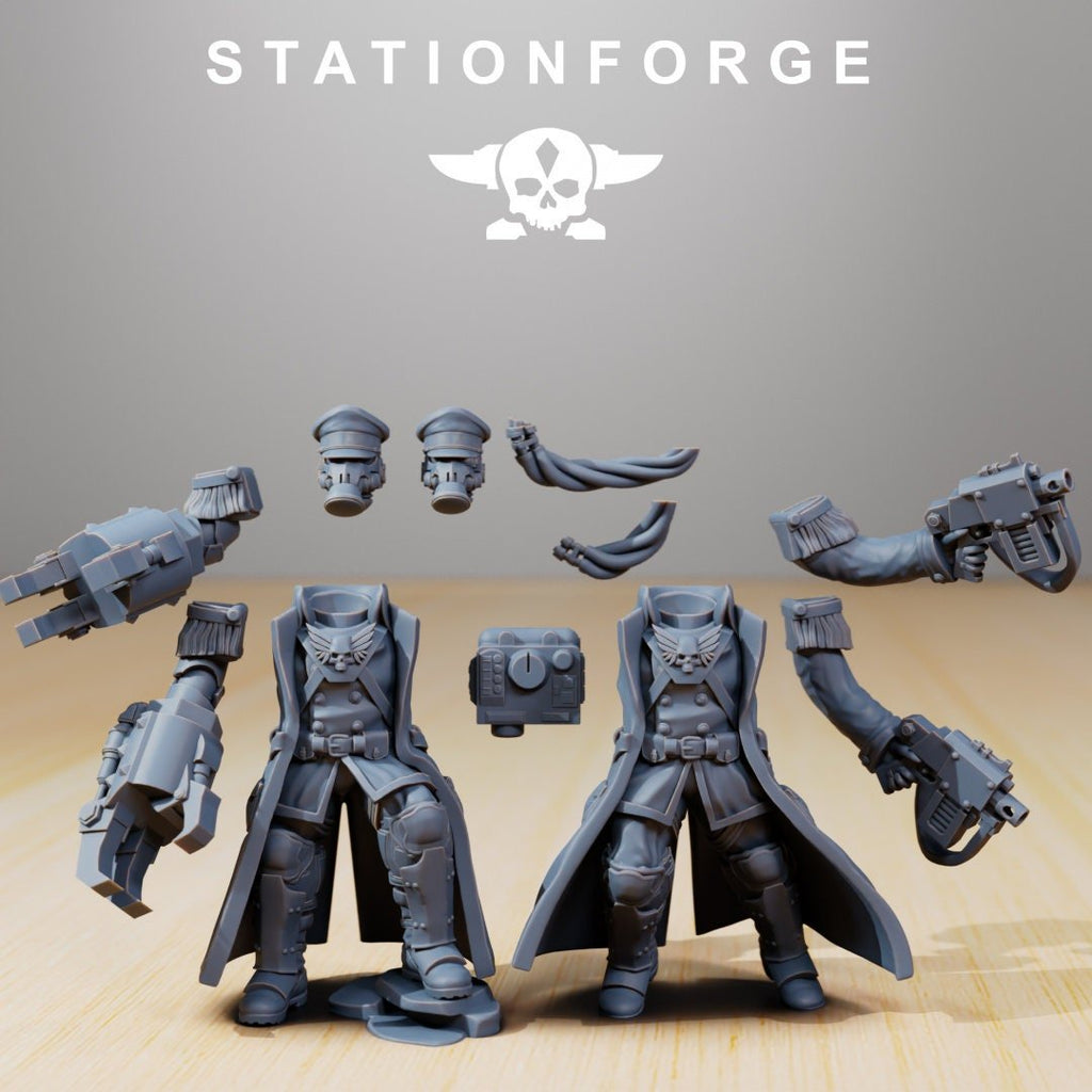 Grimguard Modular Officers - StationForge - Sigmarite Boutique