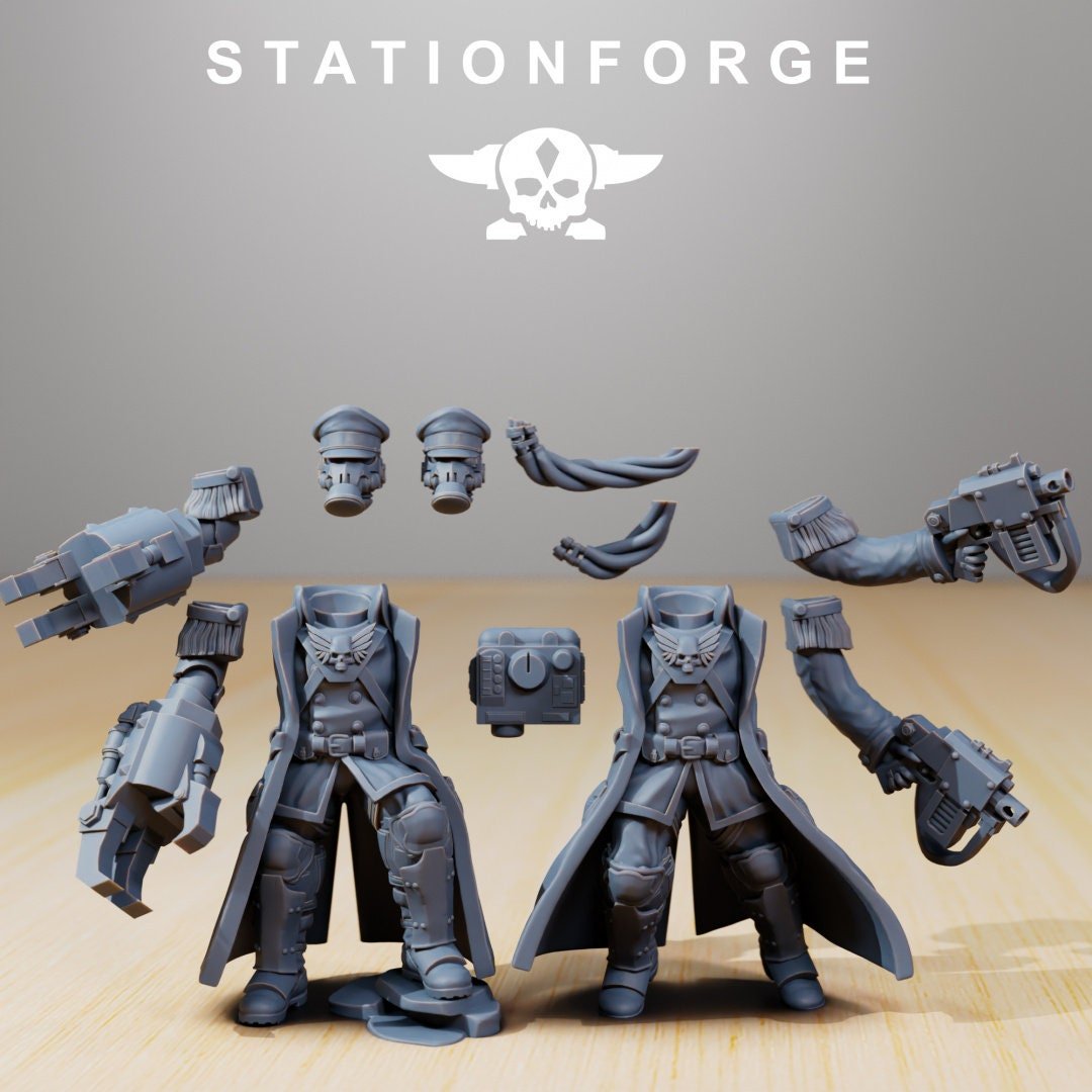 Grimguard Modular Officers - StationForge - Sigmarite Boutique