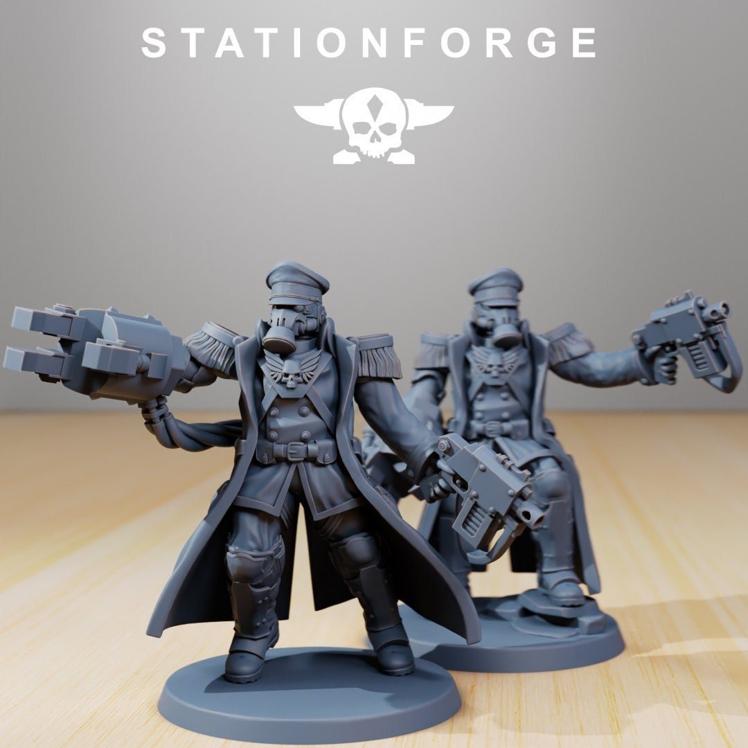 Grimguard Modular Officers - StationForge - Sigmarite Boutique