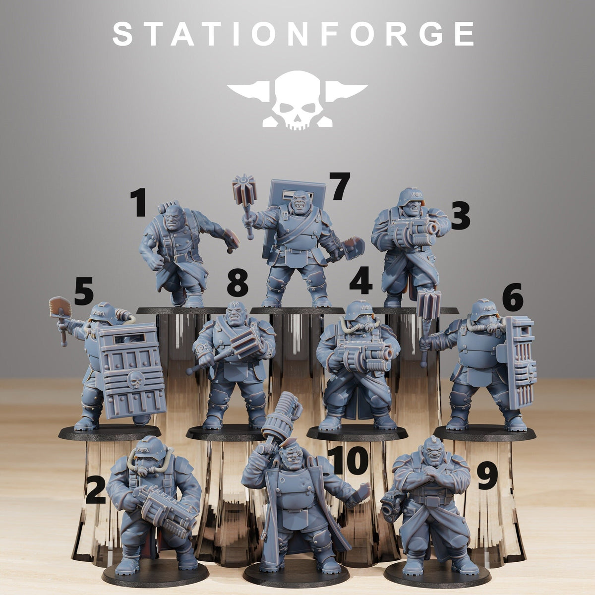 Grimguard Mutants - StationForge - Sigmarite Boutique