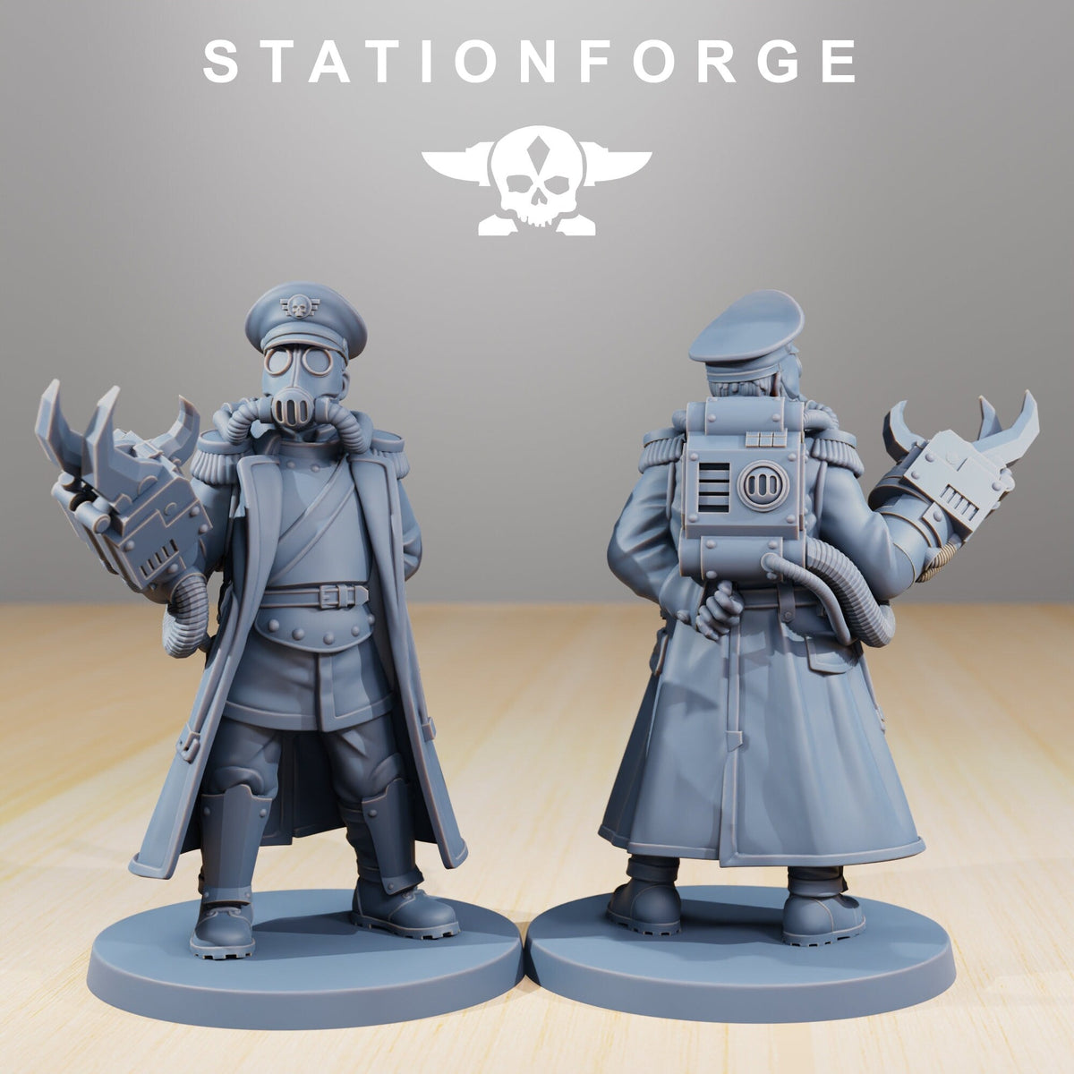 Grimguard Officer with Claw - StationForge - Sigmarite Boutique