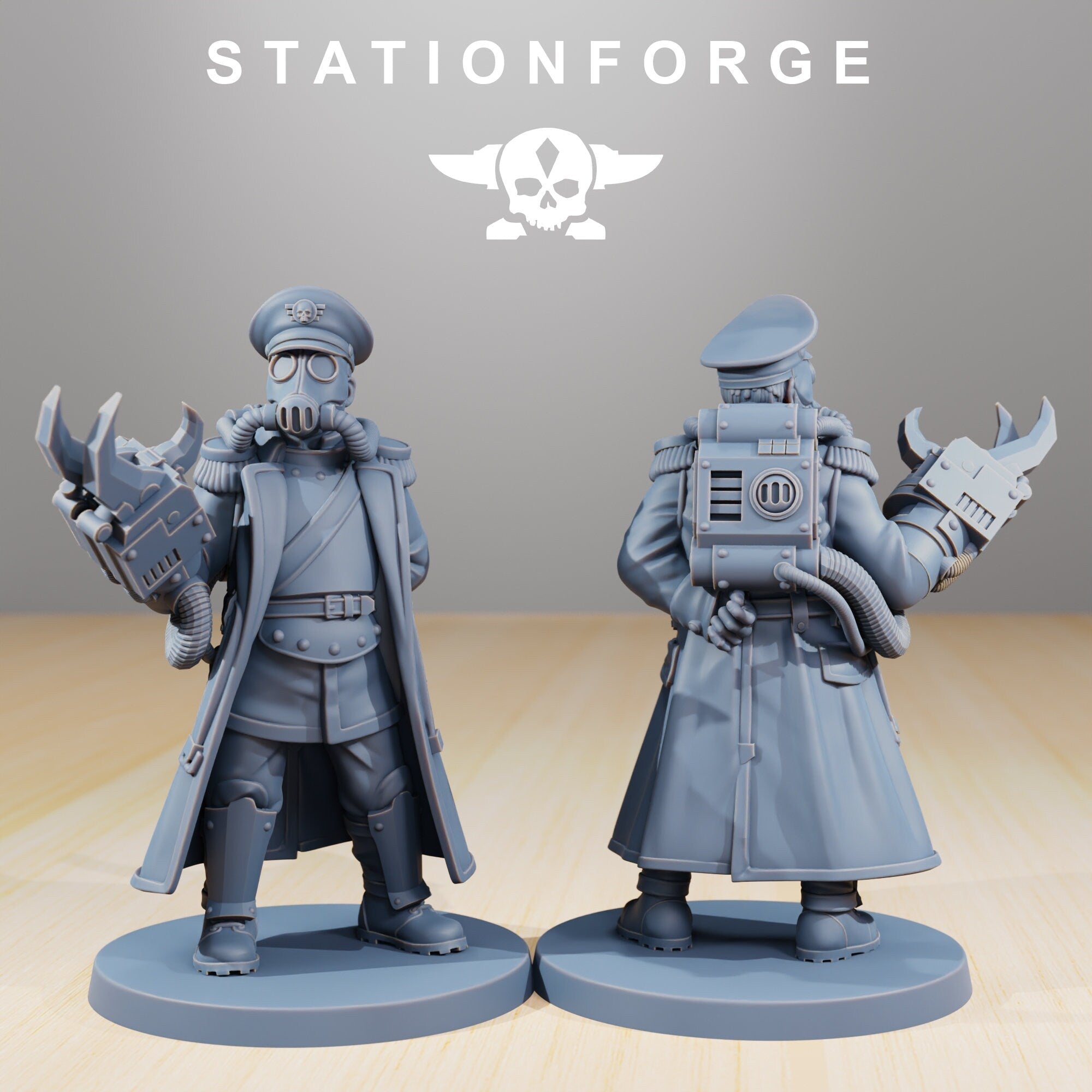 Grimguard Officer with Claw - StationForge - Sigmarite Boutique