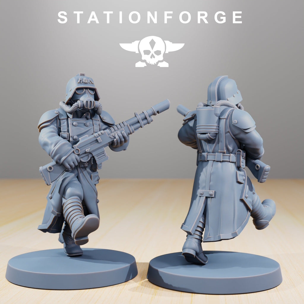 Grimguard Parade Poses - StationForge - Sigmarite Boutique