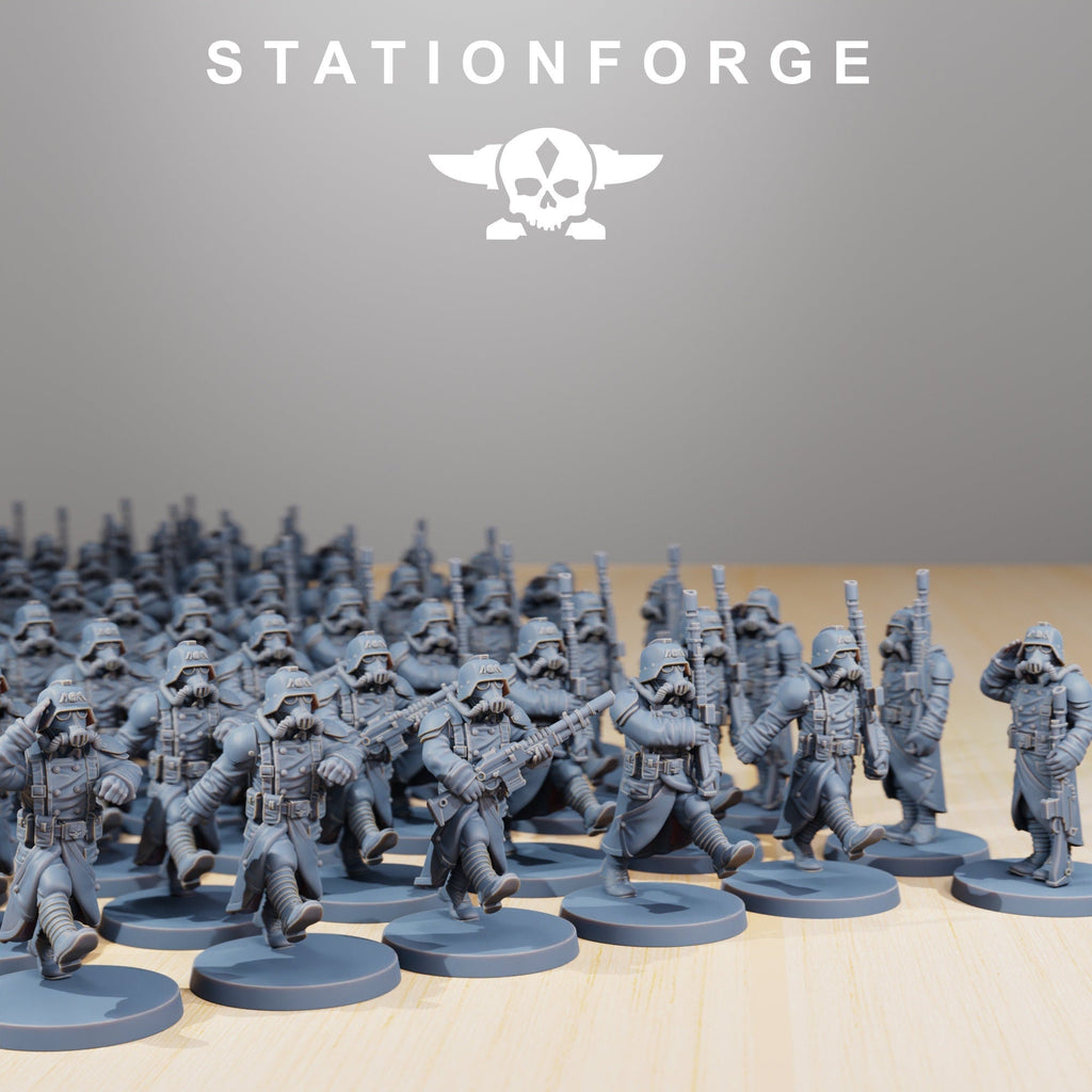 Grimguard Parade Poses - StationForge - Sigmarite Boutique