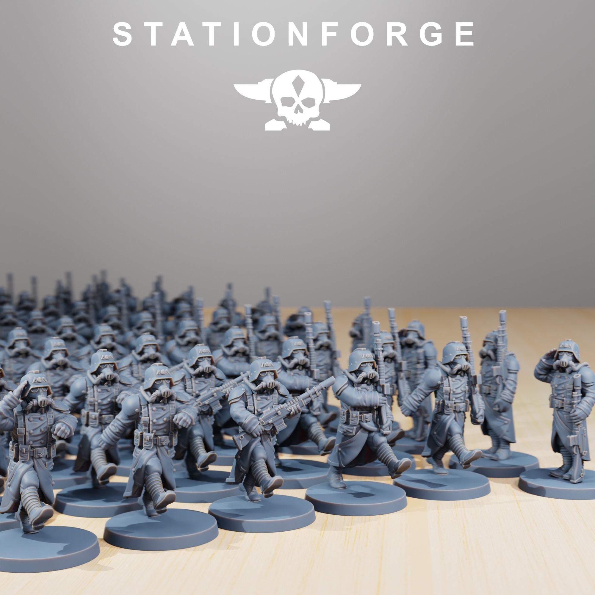 Grimguard Parade Poses - StationForge - Sigmarite Boutique