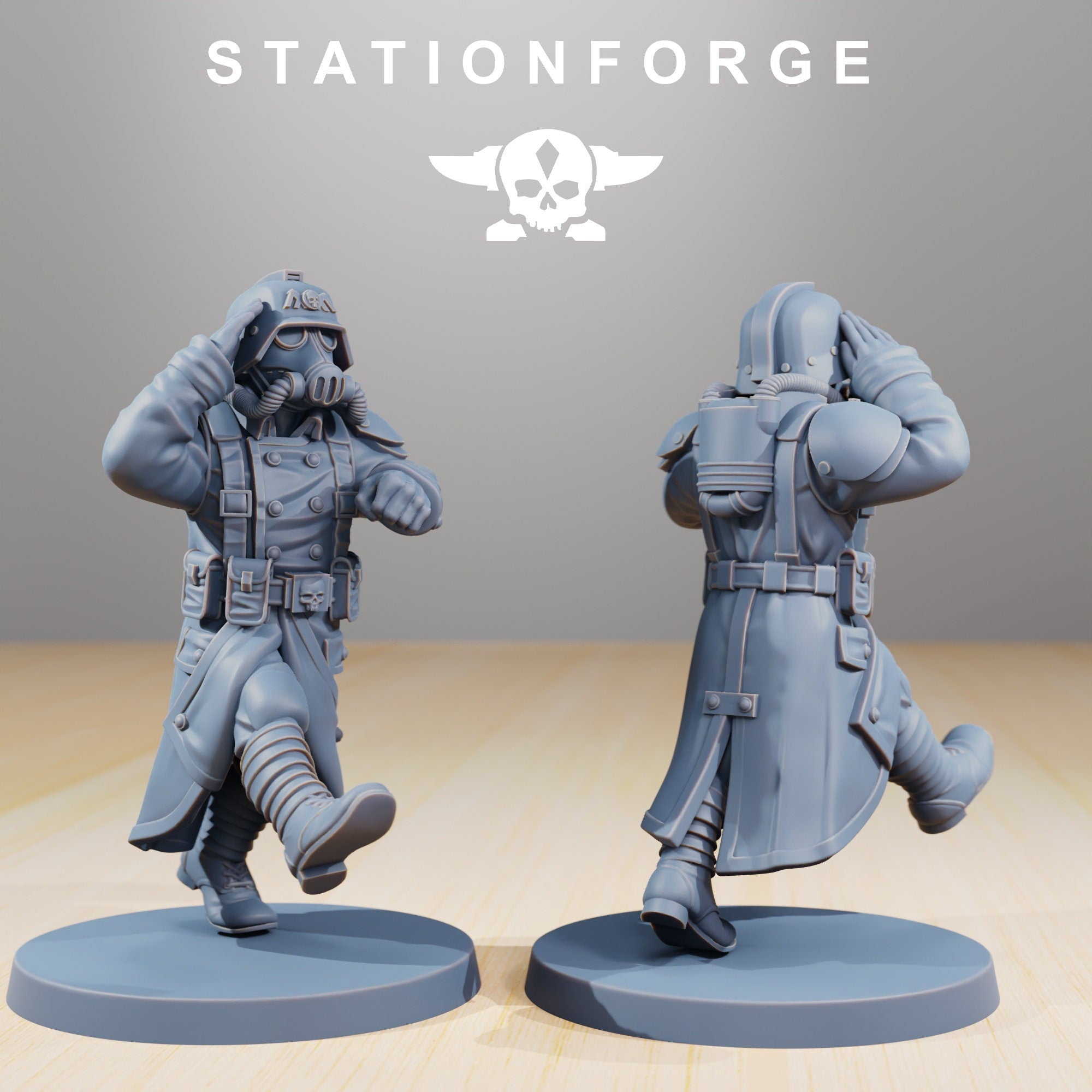 Grimguard Parade Poses - StationForge - Sigmarite Boutique