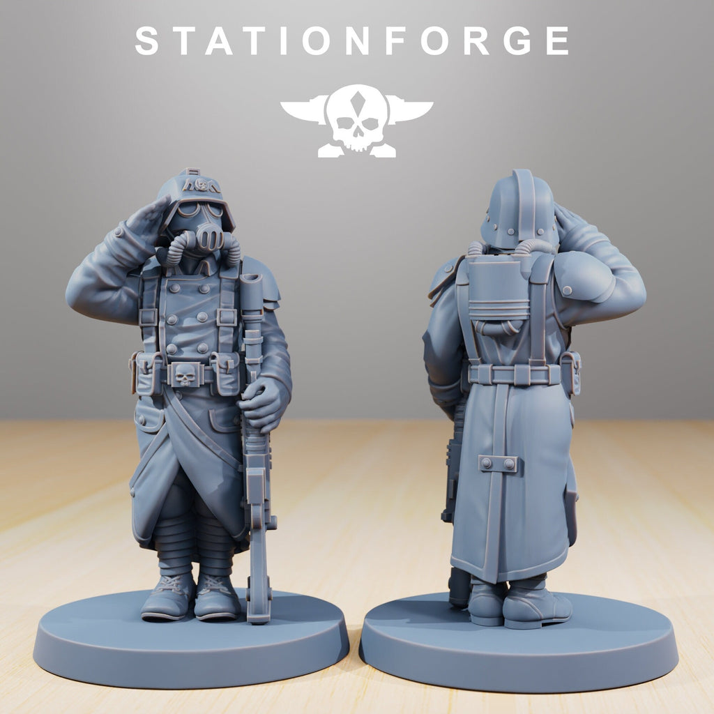 Grimguard Parade Poses - StationForge - Sigmarite Boutique