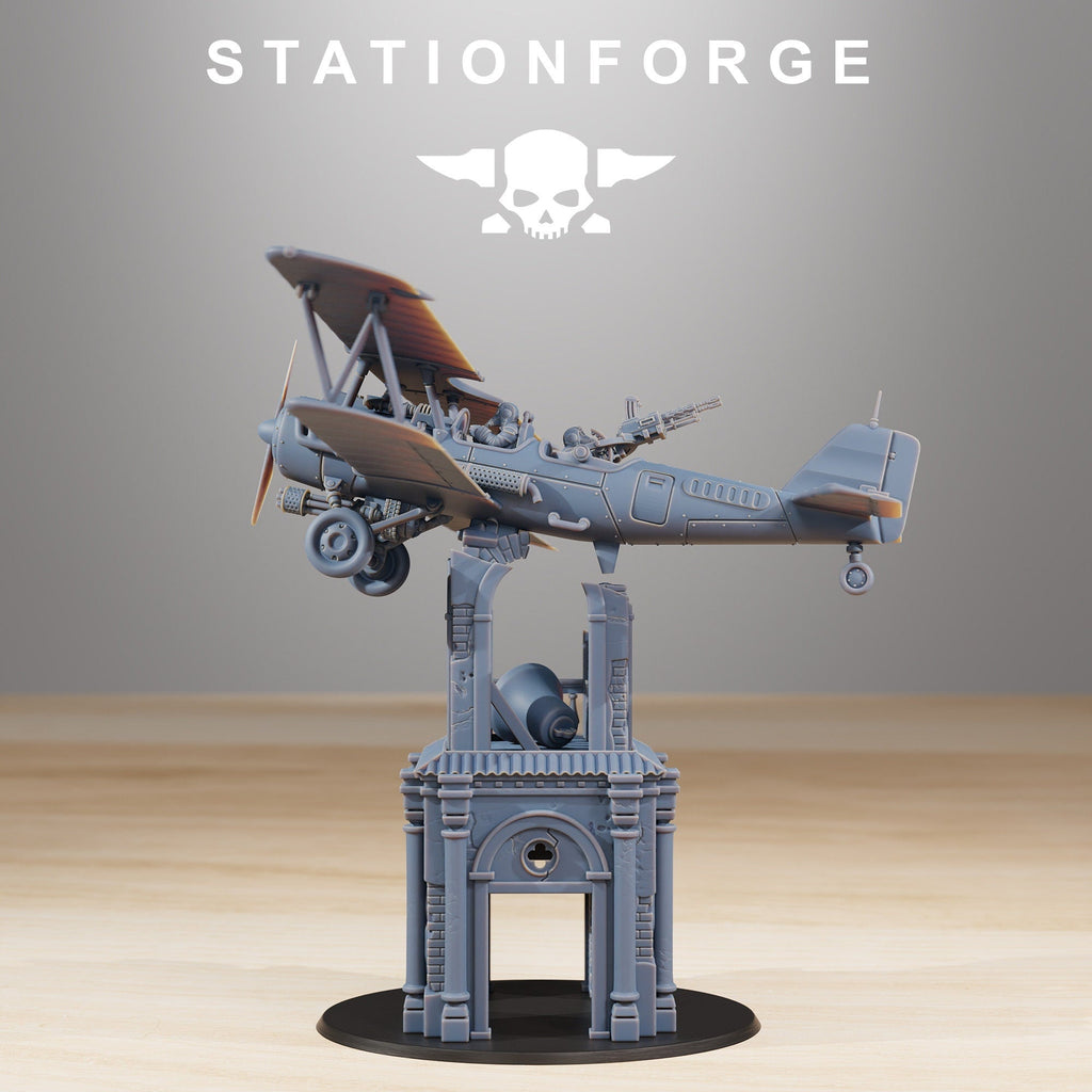 Grimguard SF-14A Biplane - StationForge - Sigmarite Boutique
