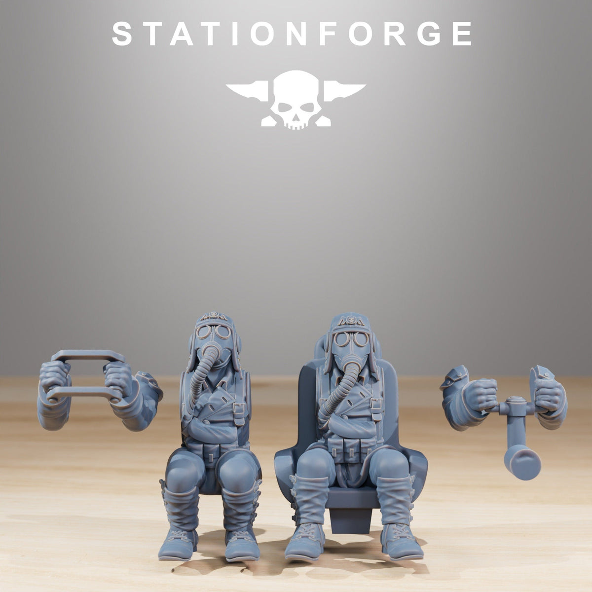 Grimguard SF-14A Biplane - StationForge - Sigmarite Boutique