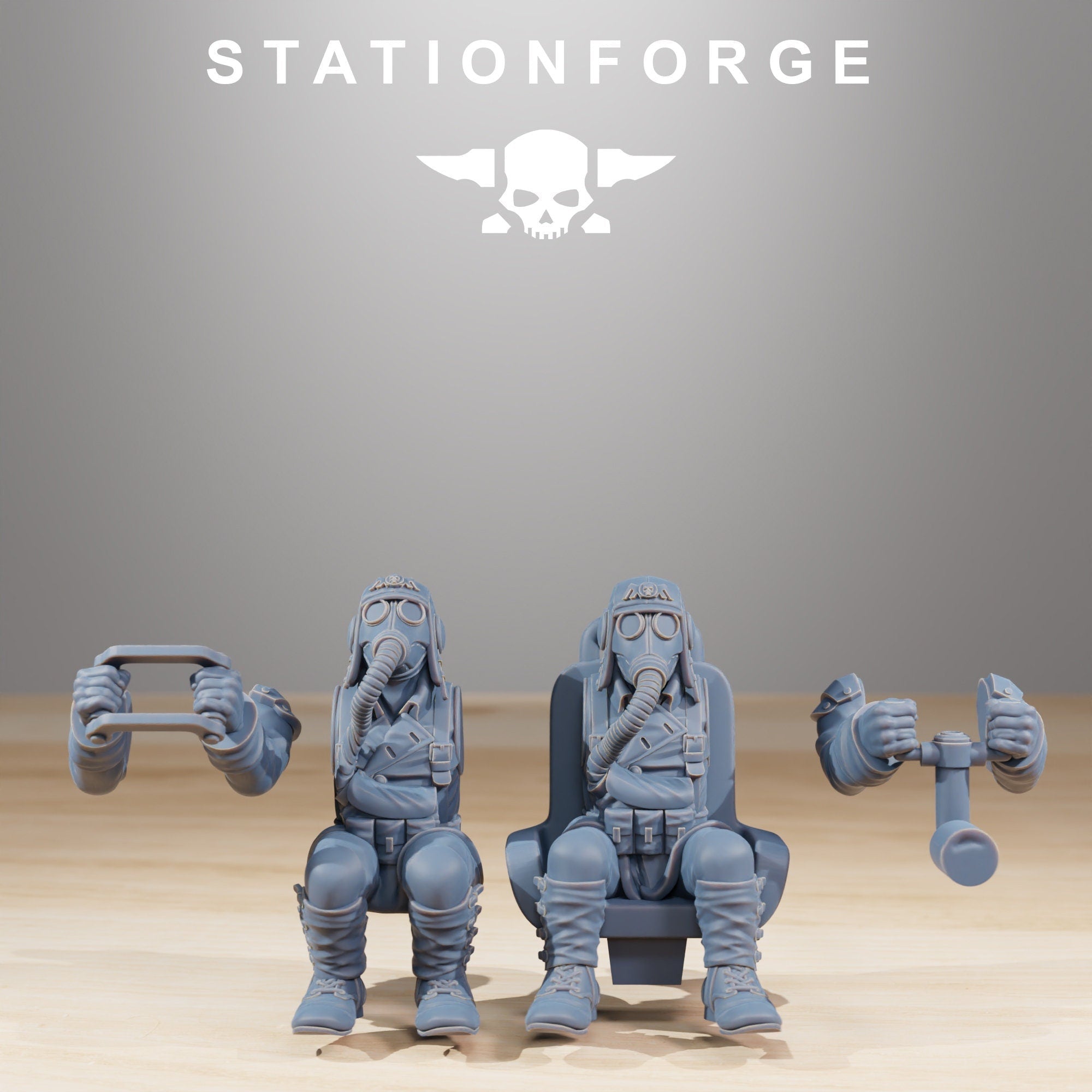 Grimguard SF-14A Biplane - StationForge - Sigmarite Boutique