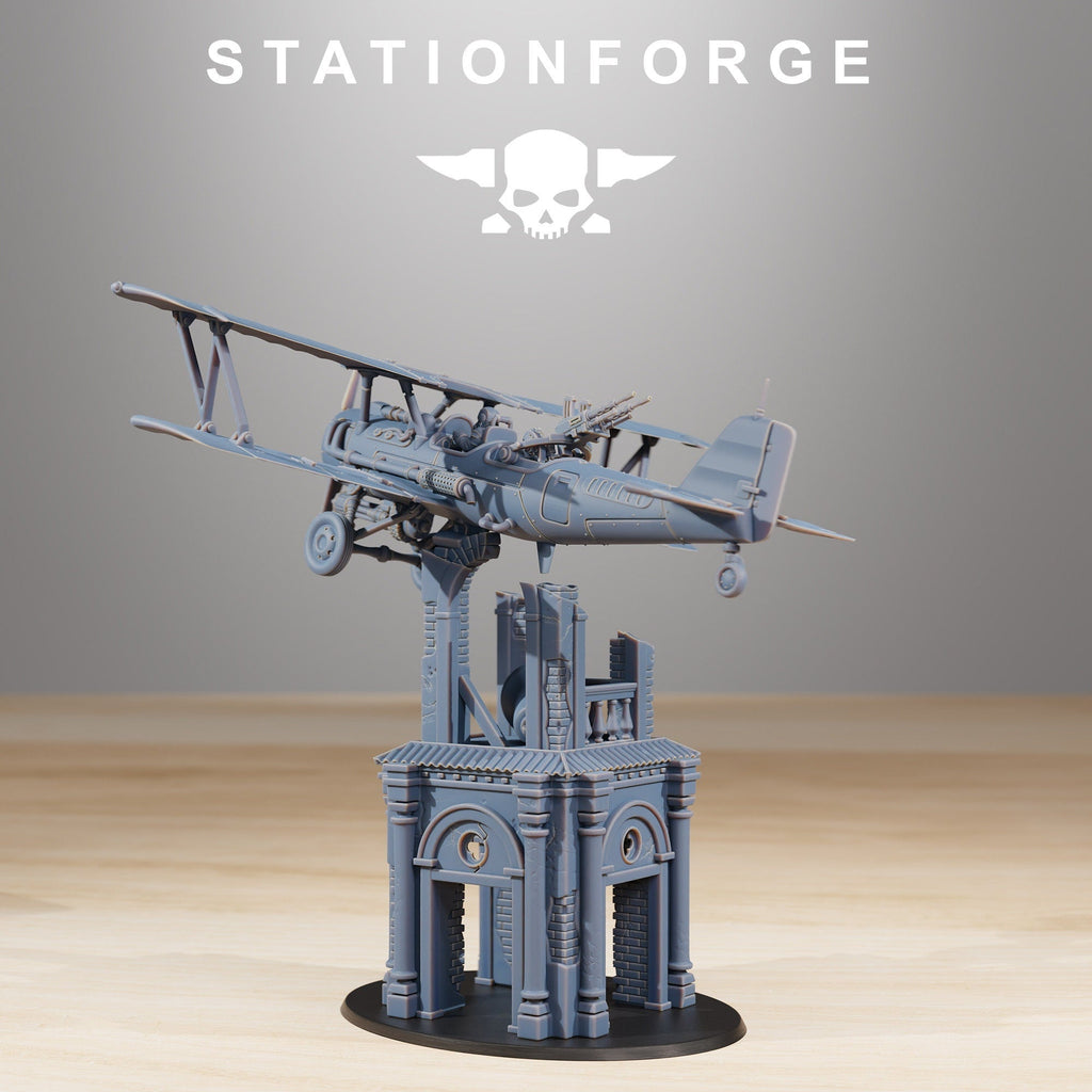 Grimguard SF-14A Biplane - StationForge - Sigmarite Boutique