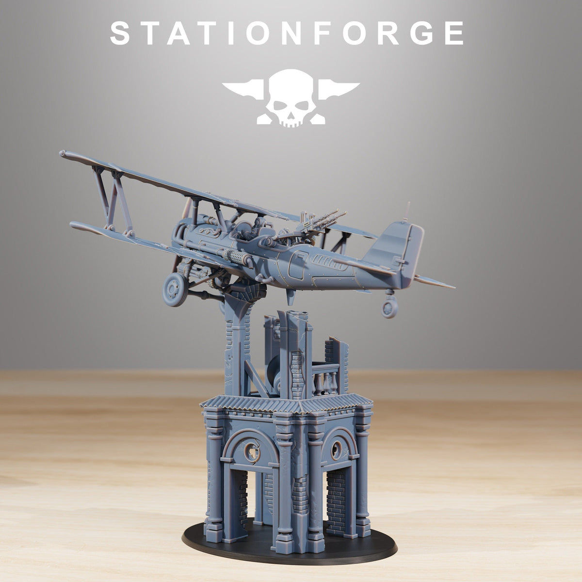 Grimguard SF-14A Biplane - StationForge - Sigmarite Boutique
