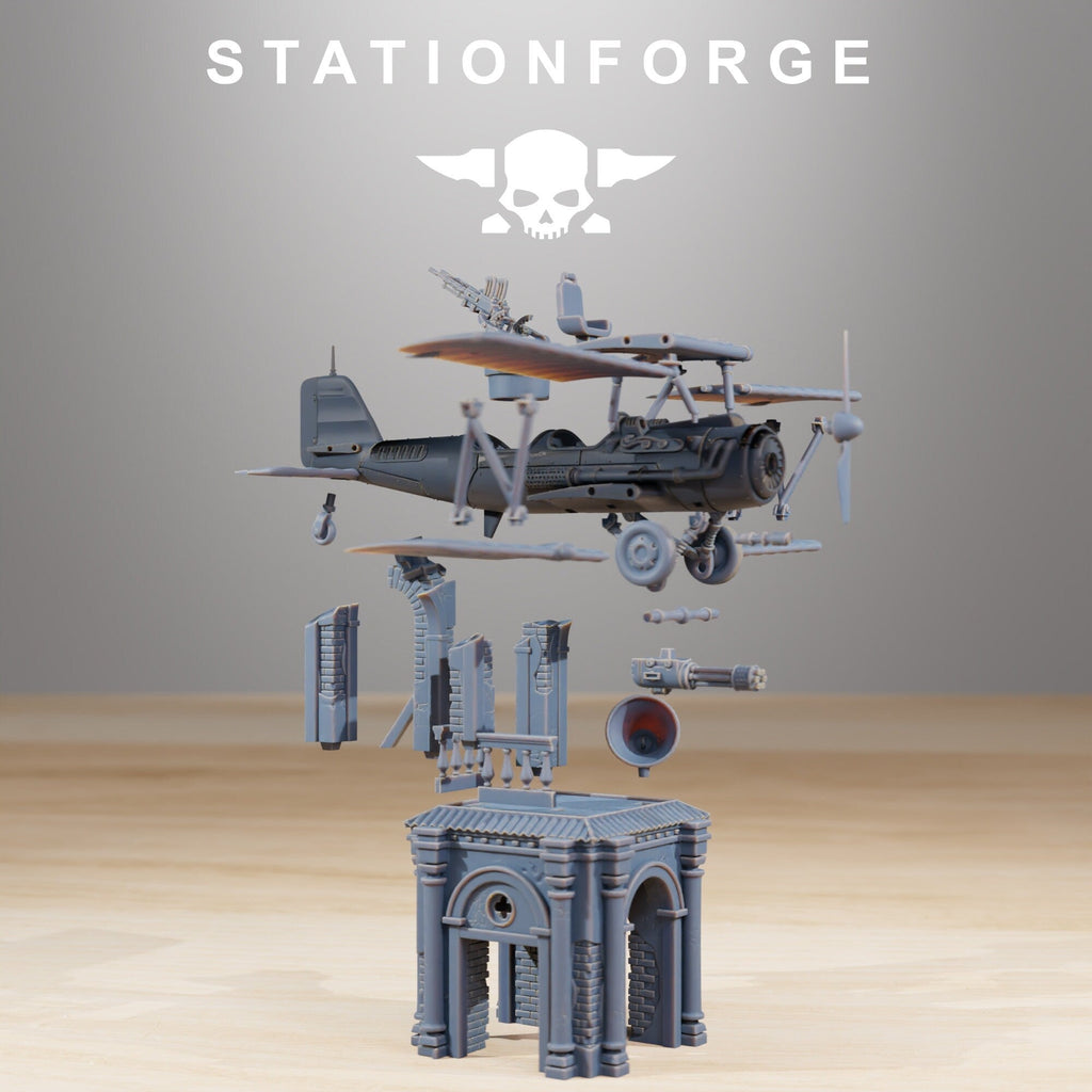 Grimguard SF-14A Biplane - StationForge - Sigmarite Boutique