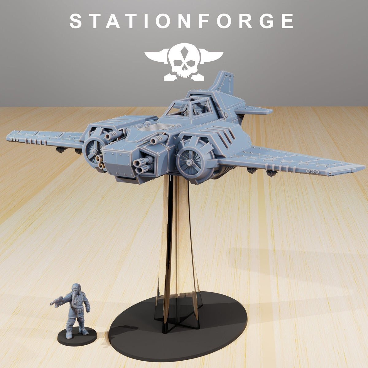 Grimguard SF-19A Fighter - StationForge - Sigmarite Boutique