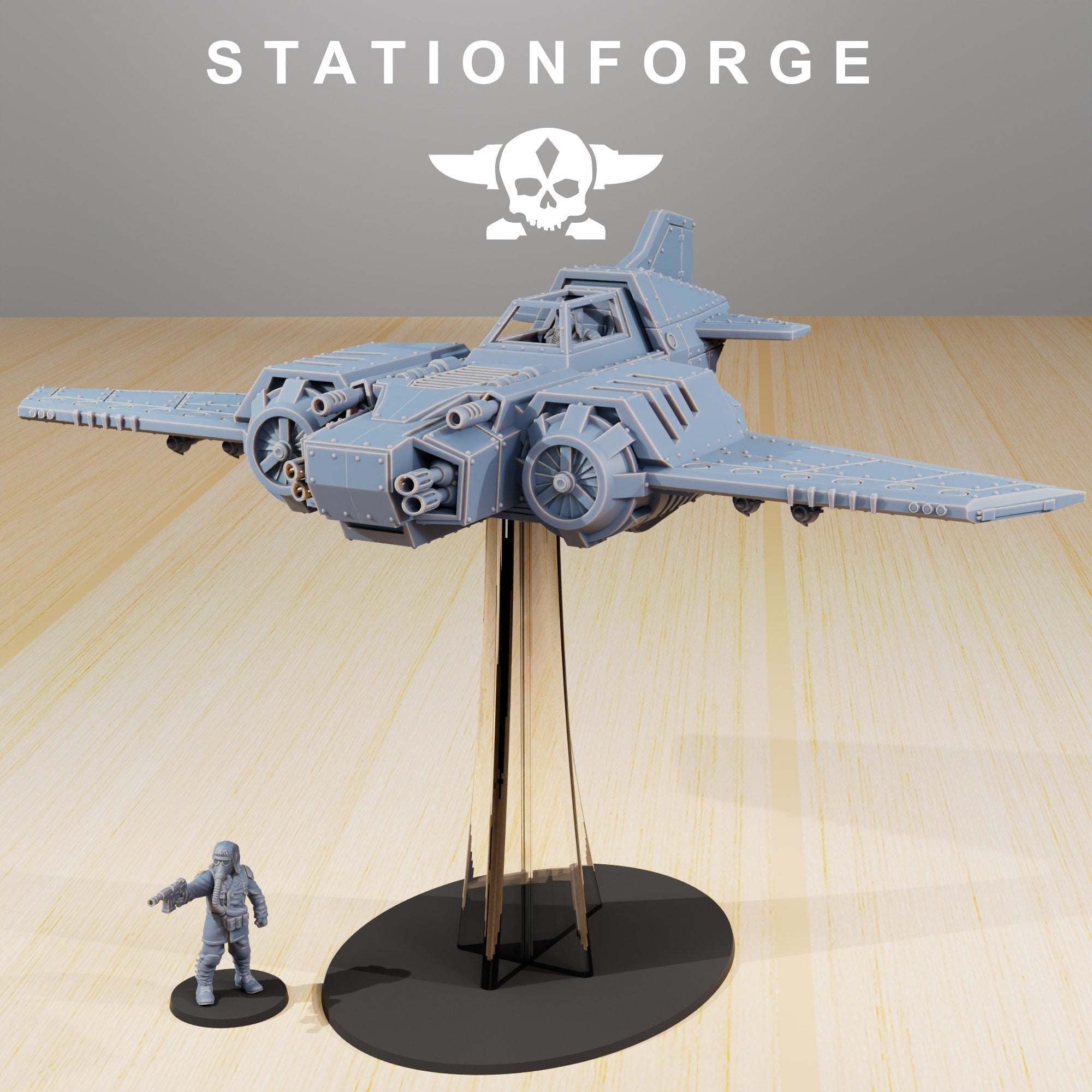Grimguard SF-19A Fighter - StationForge - Sigmarite Boutique