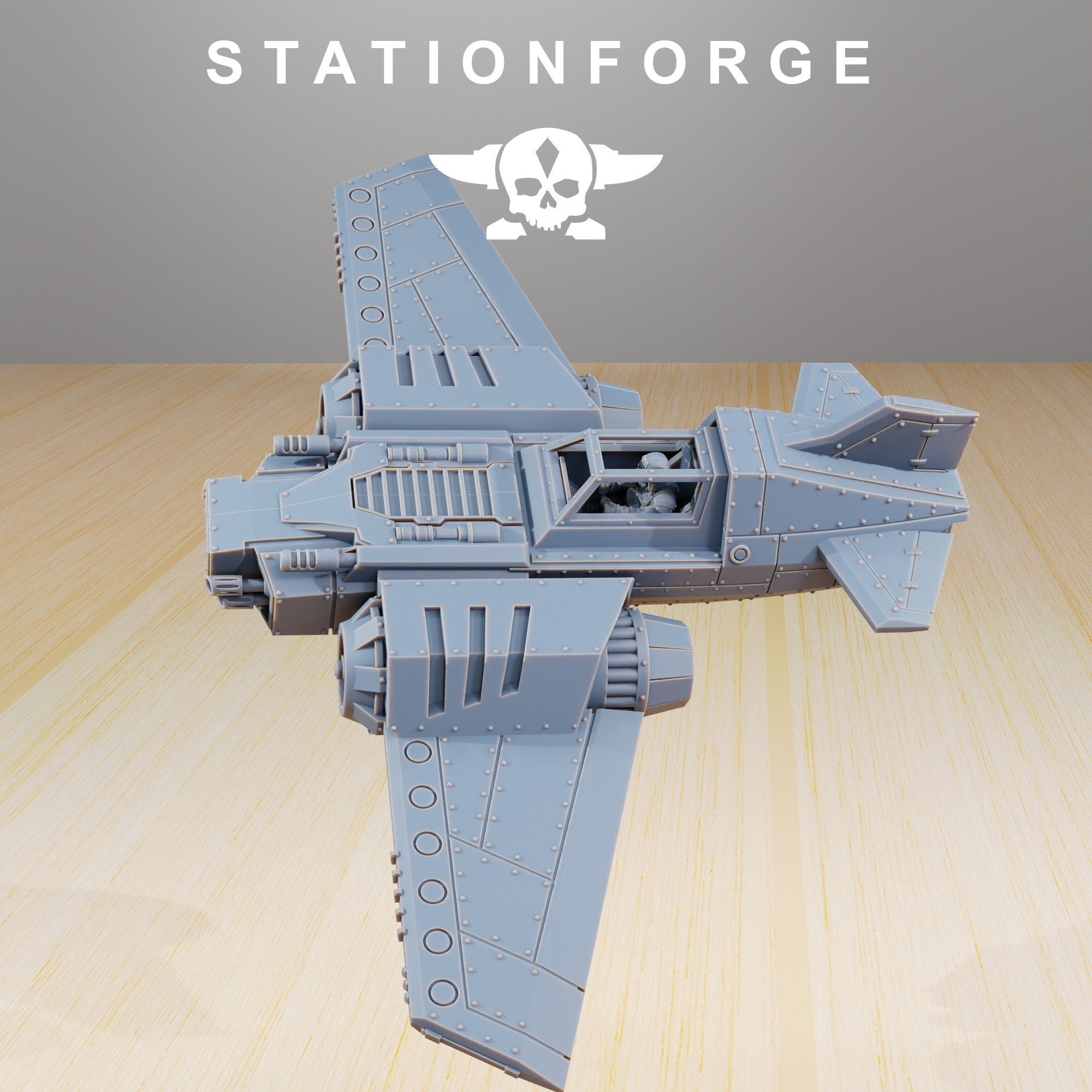 Grimguard SF-19A Fighter - StationForge - Sigmarite Boutique