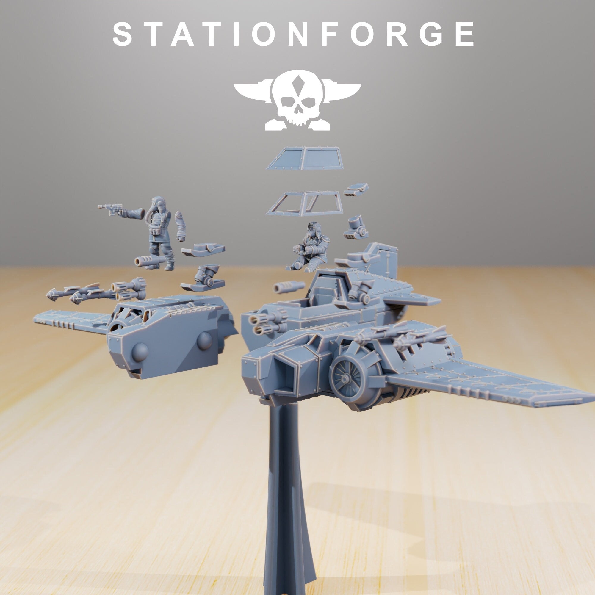 Grimguard SF-19A Fighter - StationForge - Sigmarite Boutique