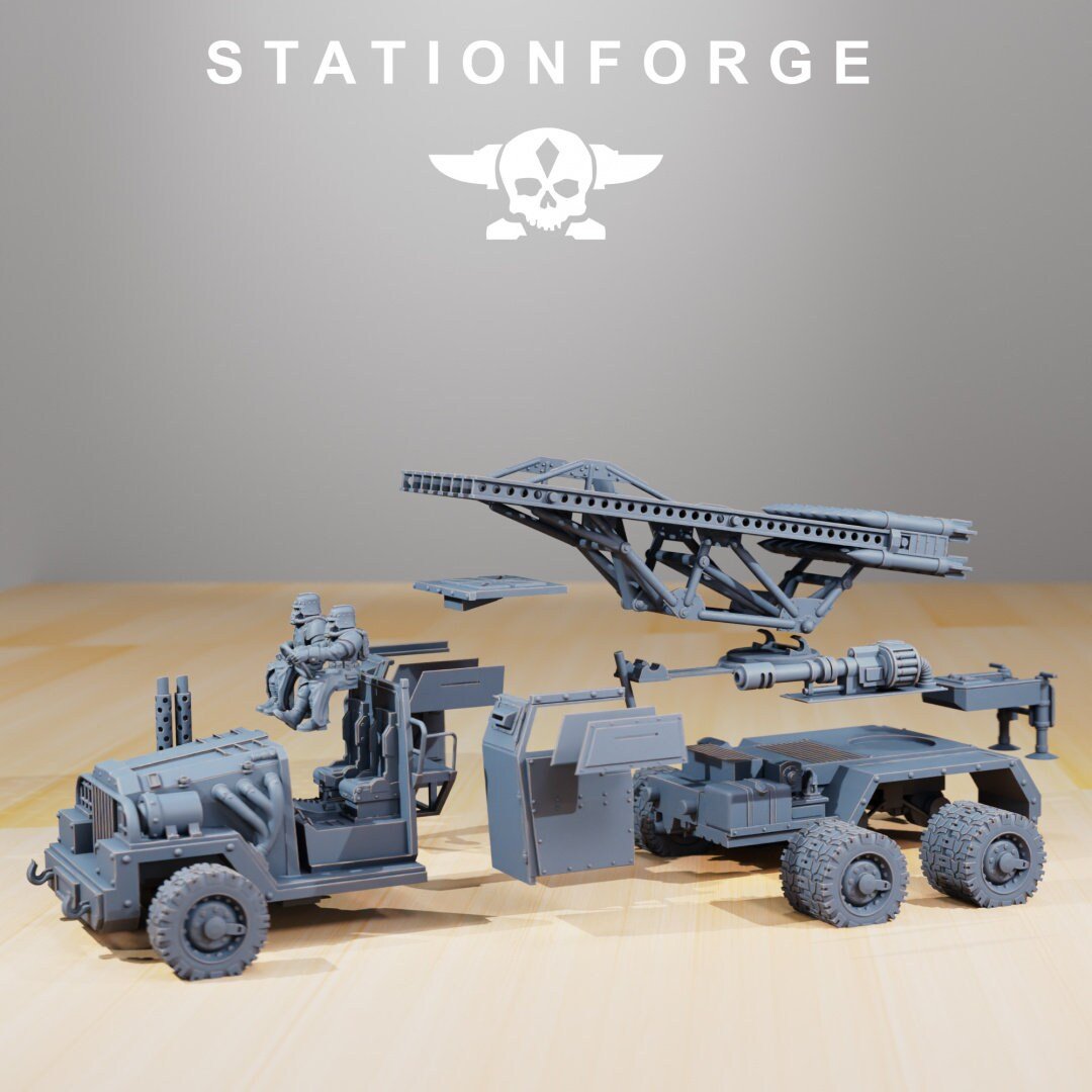 Grimguard SF-31J Artillery Truck - StationForge - Sigmarite Boutique