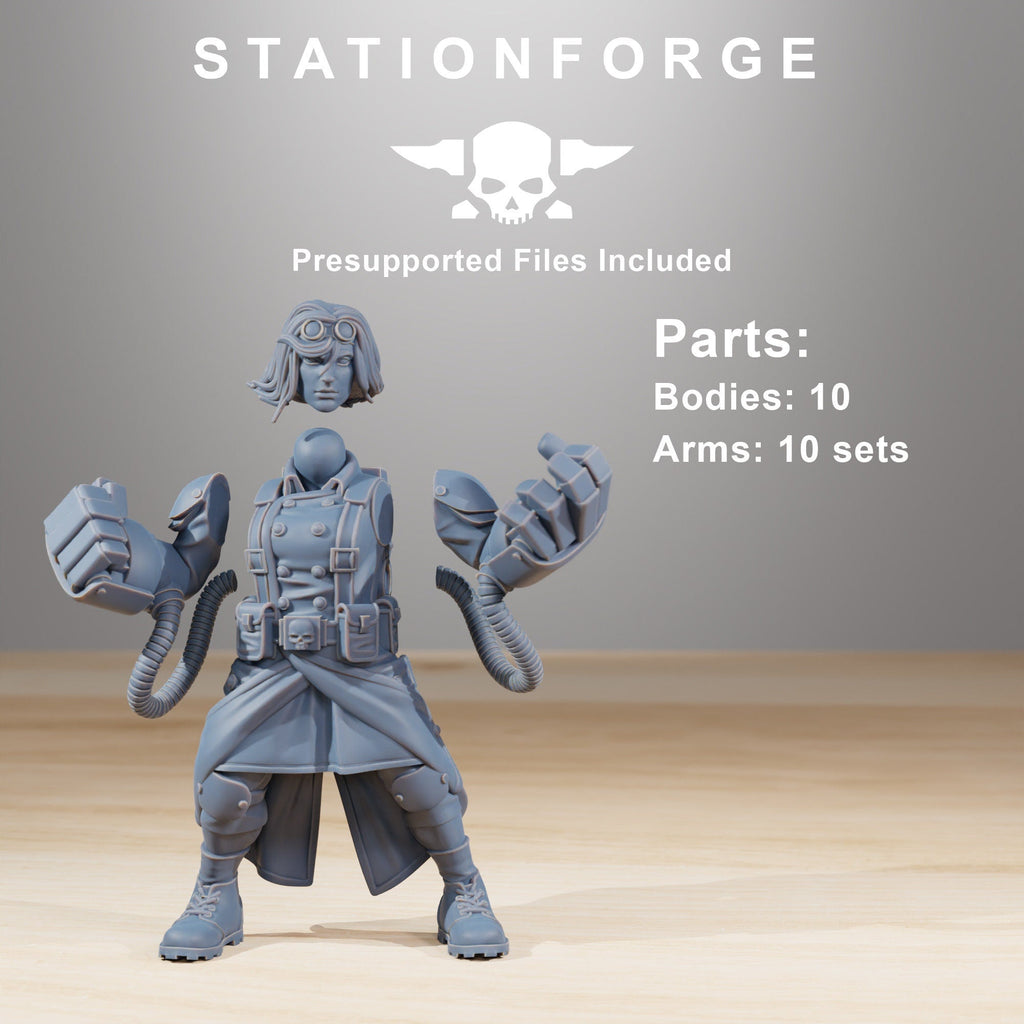 Grimguard Sisters of War - StationForge - Sigmarite Boutique
