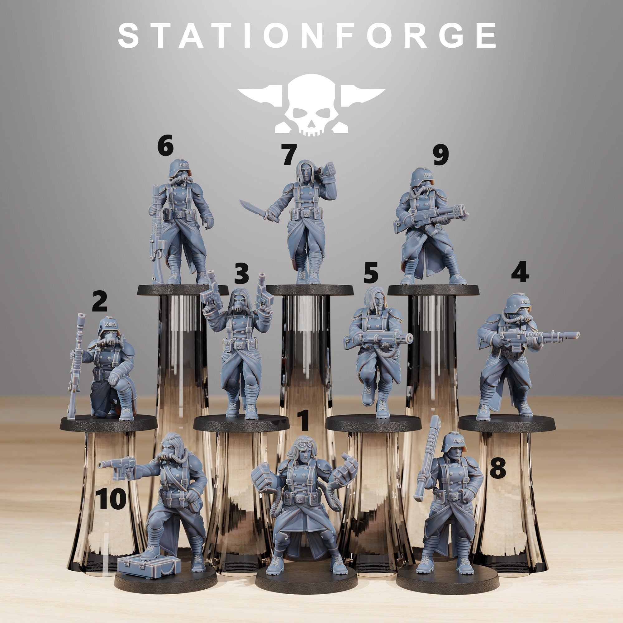 Grimguard Sisters of War - StationForge - Sigmarite Boutique