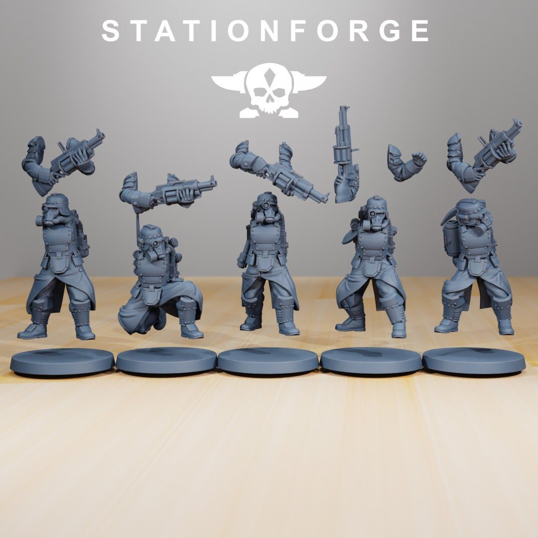 Grimguard Tinker Squad - StationForge - Sigmarite Boutique