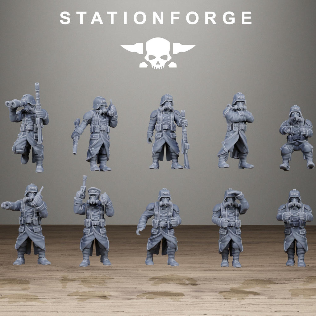 Grimguard Tower Tank - Sci-Fi Heavy Walker Vehicle for Wargaming & RPGs - StationForge - Sigmarite Boutique