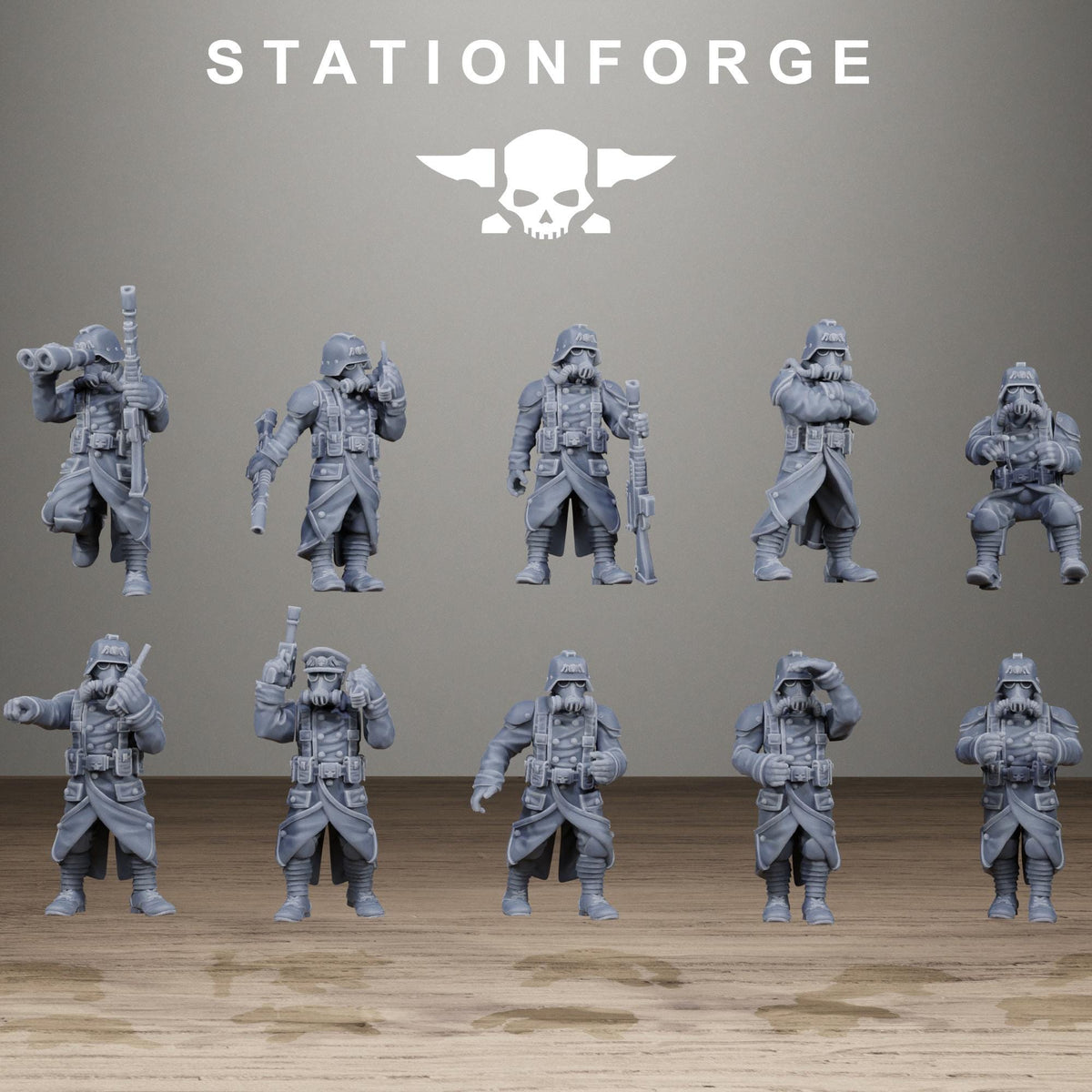 Grimguard Tower Tank - Sci-Fi Heavy Walker Vehicle for Wargaming & RPGs - StationForge - Sigmarite Boutique