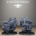 Grimguard War Treaders Resin Cavalry & Recon Riders for Sci Fi Wargaming - StationForge - Sigmarite Boutique