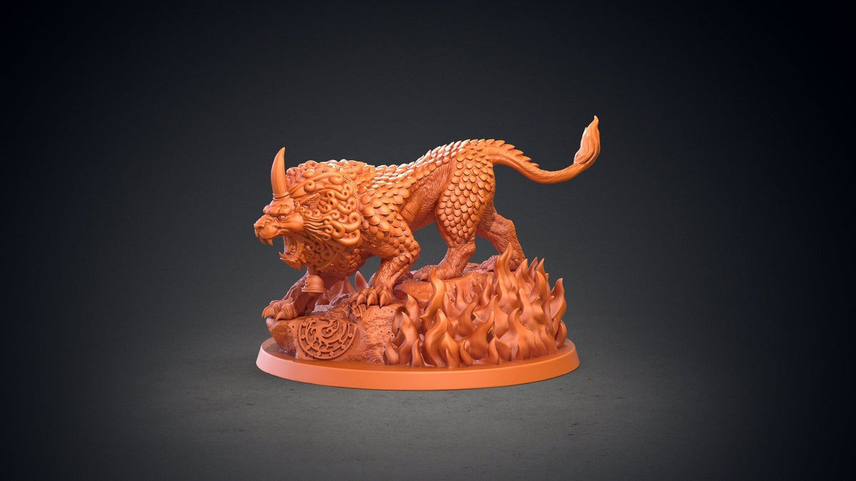 Haechi - Korean Mythology - Clay Cyanide - Sigmarite Boutique