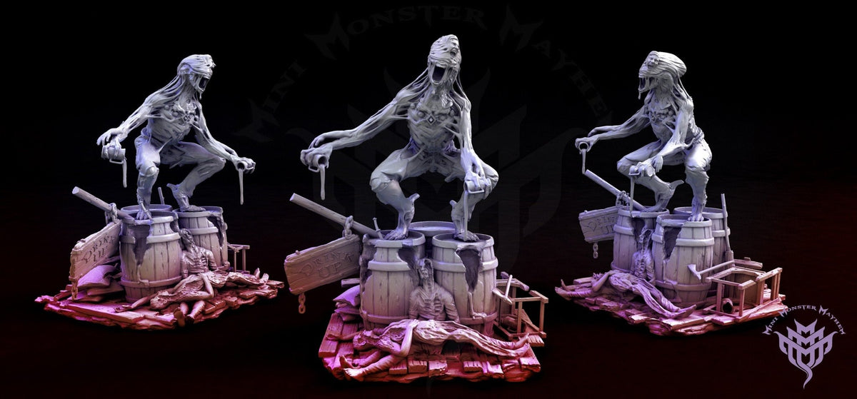 Half-Elf Bartender - The Light Corrupted - Mini Monster Mayhem - Sigmarite Boutique