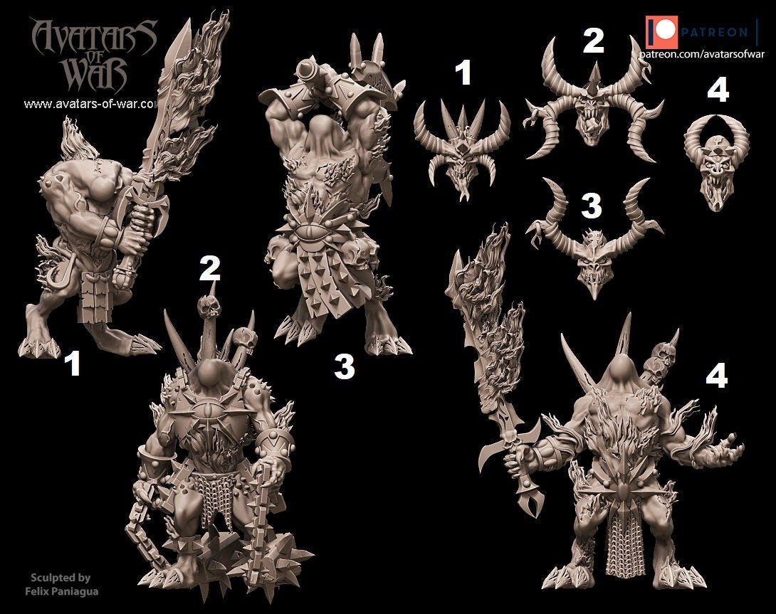 Harbingers of Wrath - Avatars of War - Sigmarite Boutique