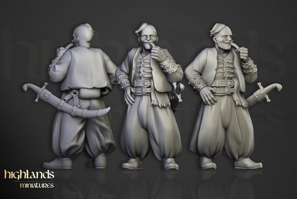 Harbour Cossacks - Highlands Miniatures - Sigmarite Boutique