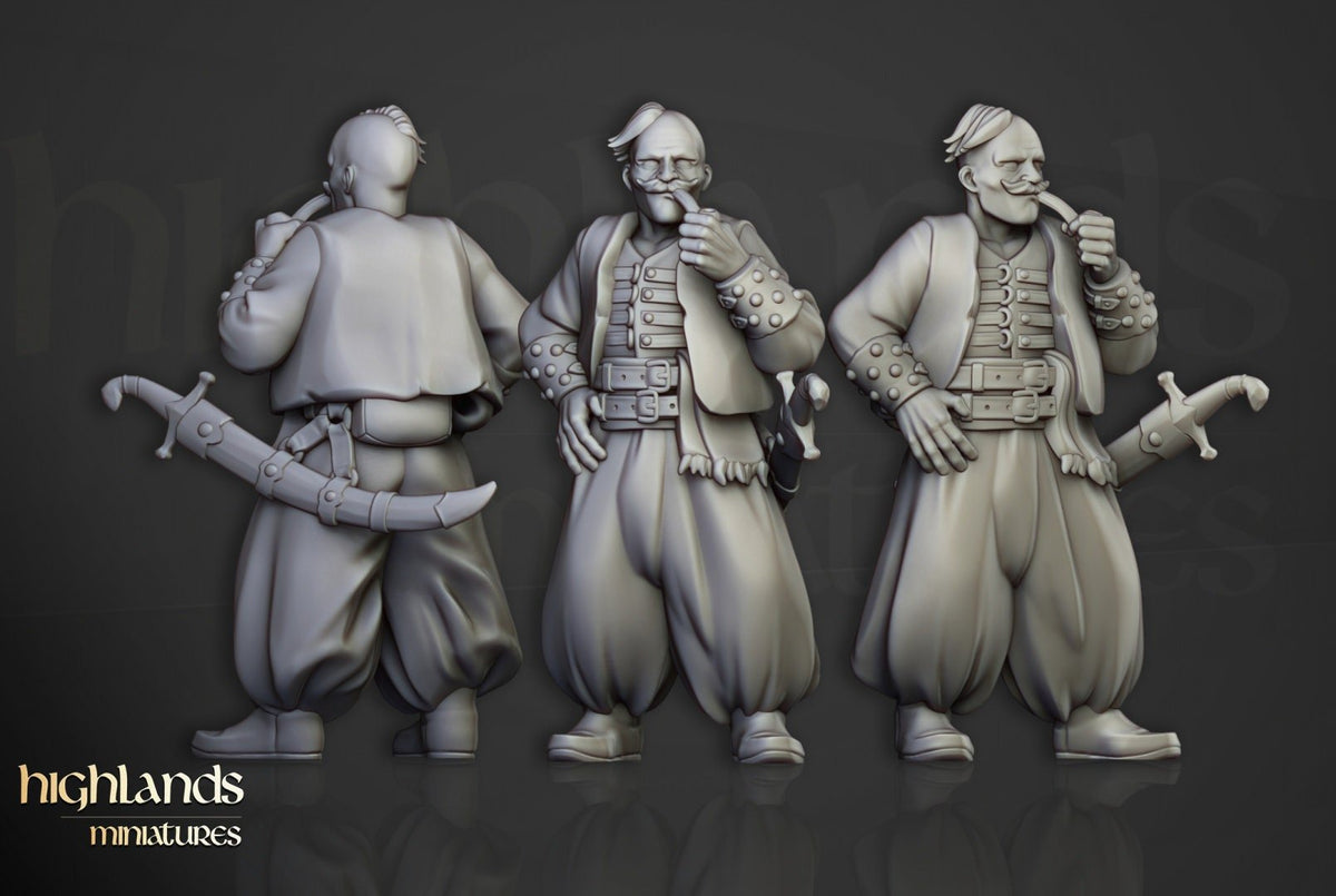 Harbour Cossacks - Highlands Miniatures - Sigmarite Boutique