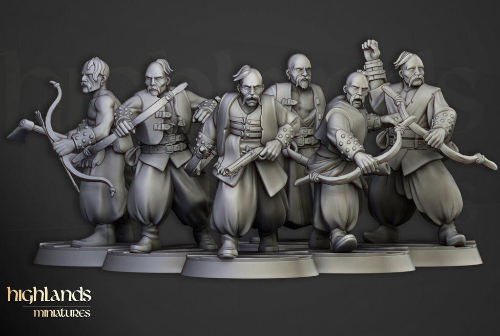Harbour Cossacks - Highlands Miniatures - Sigmarite Boutique