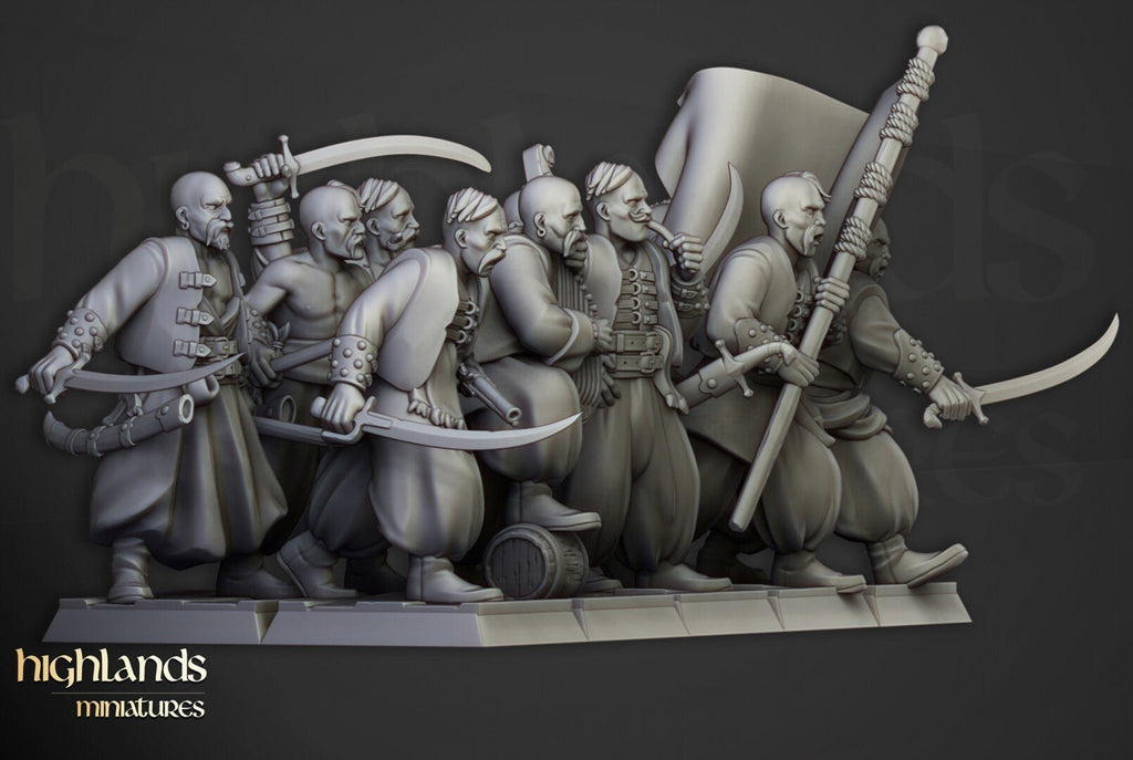 Harbour Cossacks - Highlands Miniatures - Sigmarite Boutique