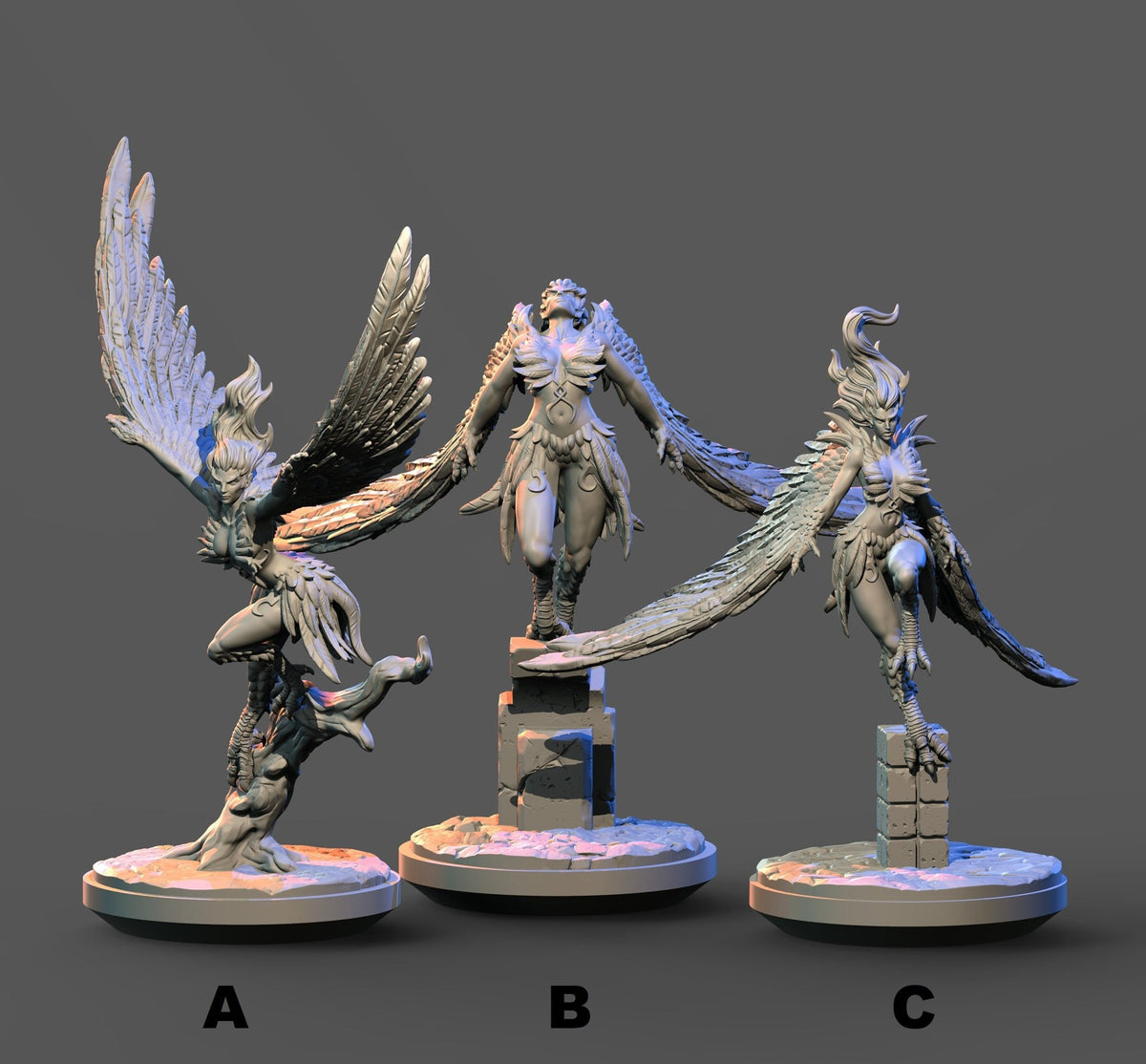 Harpies - Castle of Dracula - Clay Cyanide - Sigmarite Boutique