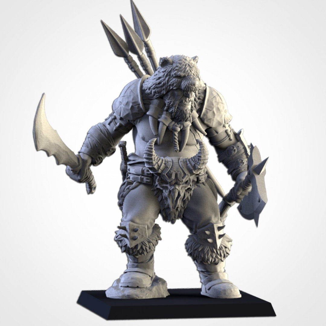 Hunter - Northern Ogres - Txarli Factory - Sigmarite Boutique