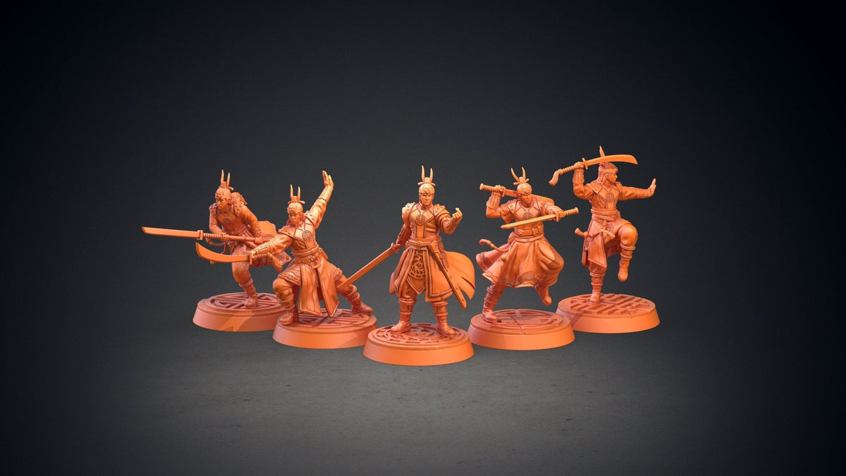Hwarang Warriors - Korean Mythology - Clay Cyanide - Sigmarite Boutique