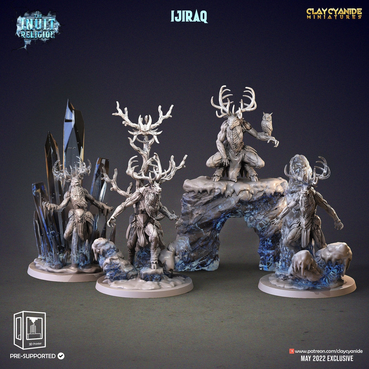 Ijiraq - Inuit Religion - Clay Cyanide - Sigmarite Boutique