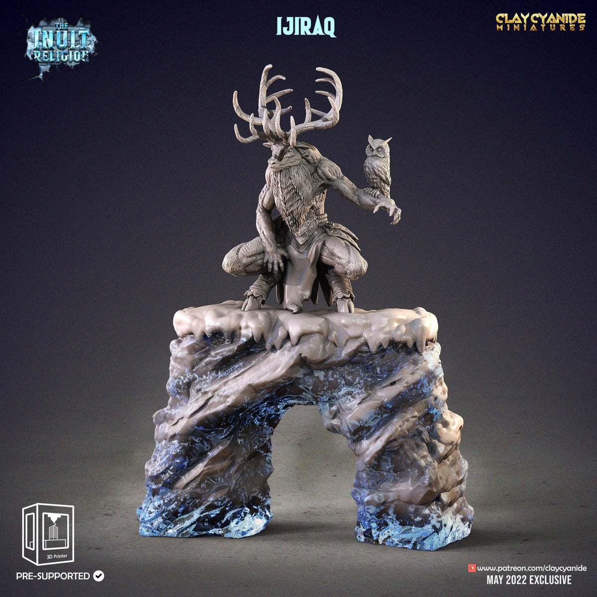 Ijiraq - Inuit Religion - Clay Cyanide - Sigmarite Boutique