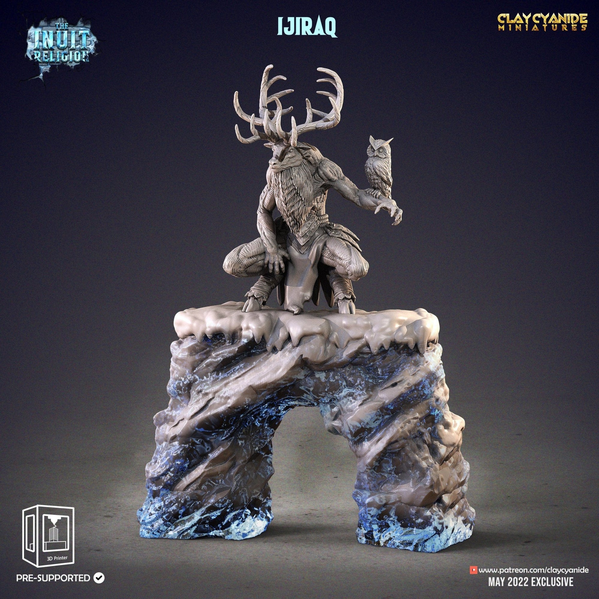 Ijiraq - Inuit Religion - Clay Cyanide - Sigmarite Boutique