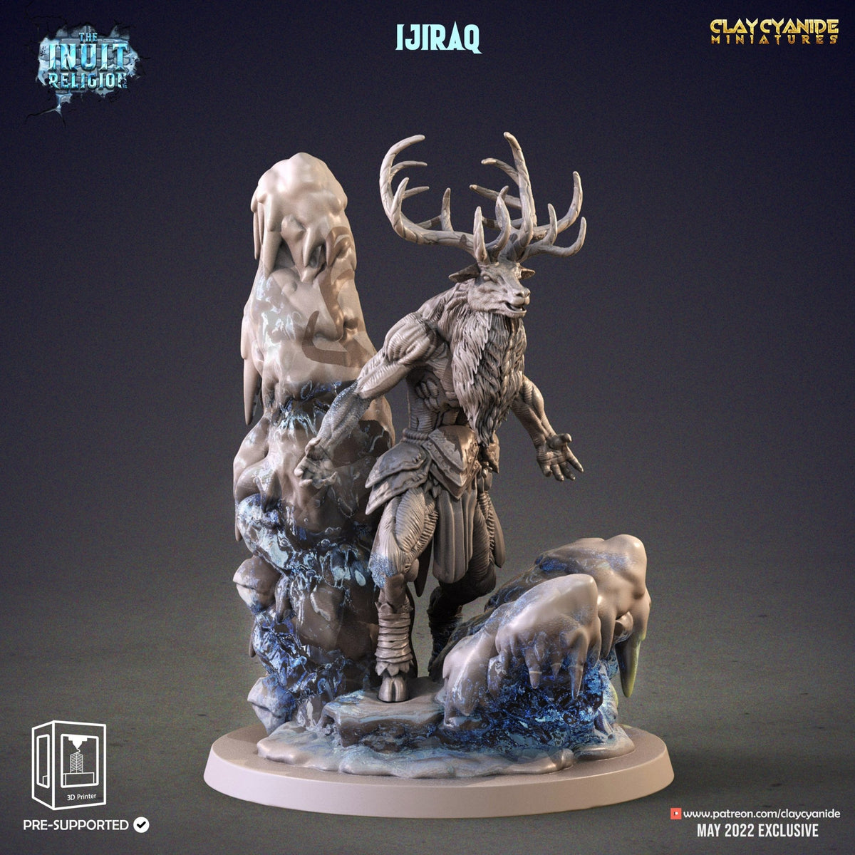 Ijiraq - Inuit Religion - Clay Cyanide - Sigmarite Boutique