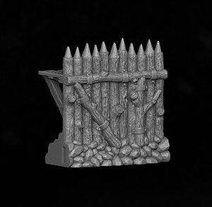 Northvakt - Modular Palisade - Medieval Terrain - 3D Printed PLA Plastic