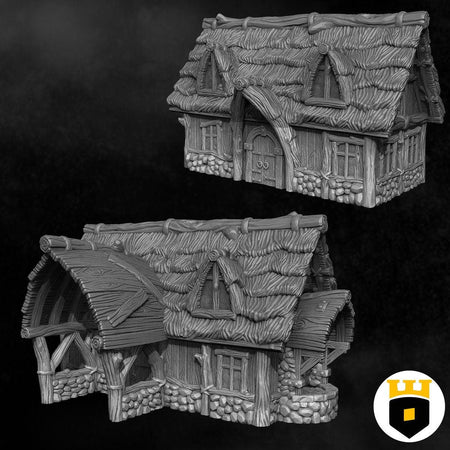 Northvakt - Blacksmith - Medieval Terrain - 3D Printed PLA Plastic