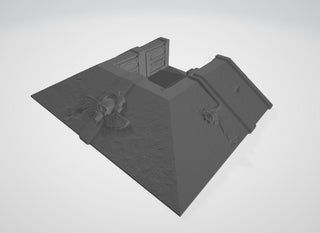 Modular Trench Terrain - Sci Fi Bunker & Defensive Line System for 28mm Wargaming and Tabletop RPGs - Txarli Factory