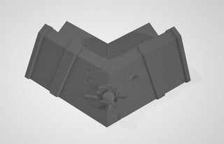 Modular Trench Terrain - Sci Fi Bunker & Defensive Line System for 28mm Wargaming and Tabletop RPGs - Txarli Factory